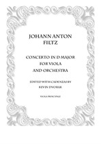 Johann Anton Filtz Concerto in D major for Viola and Piano