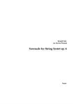 Serenade for String Sextet – Complete Score