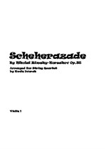 Scheherazade for String Quartet