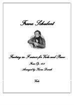 Schubert Fantasy in f minor for Viola and Piano