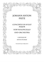 Johann Anton Filtz Concerto in B flat major for Violoncello and Piano