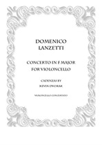 Lanzetti Cello Concerto in F major (Cello Solo and Piano )
