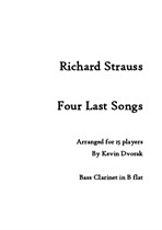 Richard Strauss Four Last Songs arranged for Soprano and 15 players by Kevin Dvorak